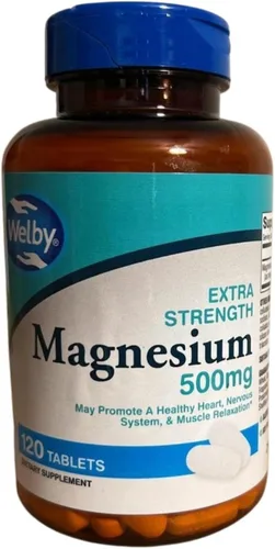 Miniatura 5 de Magnesio extra fuerte 500 mg, 120 tabletas