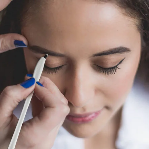 Miniatura 3 de 18U Microblading Bolígrafos desechables Microblading Suministros 10 PCS Signature Microblading Needle Pen Microblading Kit de maquillaje de cejas
