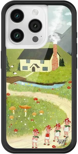 Miniatura 44 de Wildflower - Fundas compatibles con Apple iPhone 15 Pro Protector de goma negro, certificado de prueba de caída de 4 pies, propiedad de mujeres