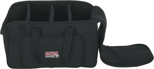 Miniatura 3 de Gator Cases - Bolsa de mano para sostener hasta (4) accesorios de iluminación LED estilo par con divisores ajustables
