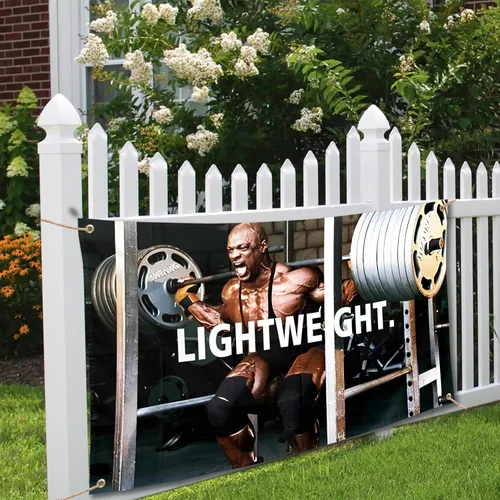 Miniatura 7 de Ronnie Coleman - Bandera ligera y divertida para póster, tapices de pared de cueva de hombre duradera con ojales de latón de 3 x 5 pies