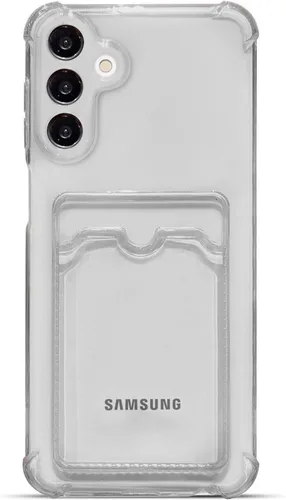 Miniatura 162 de Tuokiou Funda para Samsung Galaxy A14 5G, Fundas Protectoras Transparentes con Ranura para Tarjetas, Funda Cartera de TPU Suave Ajustada Resistente