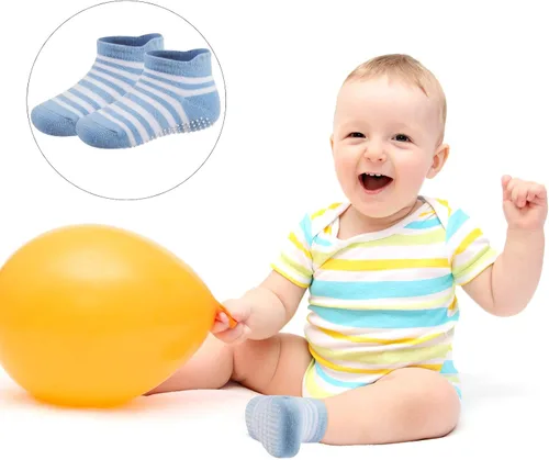 Miniatura 4 de 12 pares de rodilleras antideslizantes para bebé, para gatear, para bebé