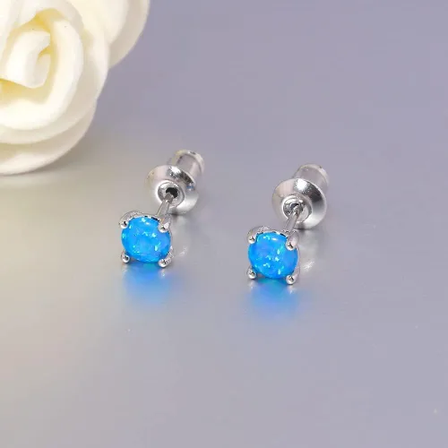 Miniatura 113 de CiNily Aretes Huggie de ópalo con bisagras, chapados en oro, hipoalergénicos, pequeños aretes de aro para mujeres, adolescentes, niñas, hombres