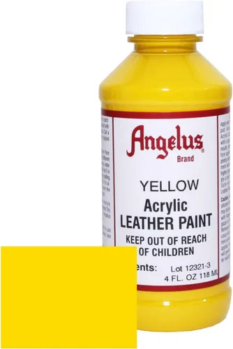 Pinturas para cuero de Angelus Amarillo