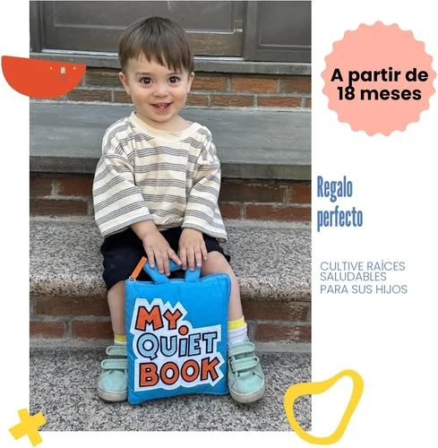 Miniatura 4 de My Quiet Book - Viaje en Coche Avión para Niños Pequeños - Todas las Partes Conectadas - Libro de Tablero de Actividades Montessori, Juguetes