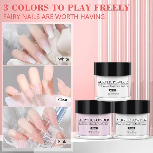 Miniatura 4 de Mano de práctica de uñas para kit de uñas acrílicas, mano de maniquí de uñas postizas para practicar uñas, dedo de entrenamiento de uñas con kit
