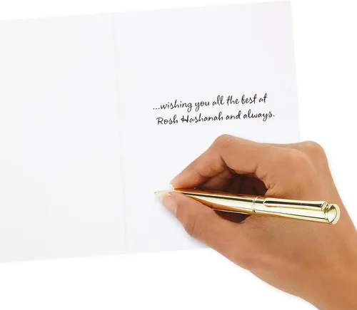 Miniatura 5 de Hallmark Árbol de la vida Rosh Hashanah surtido de cartas, bendiciones (6 tarjetas con sobres)
