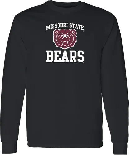 Miniatura 114 de NCAA oficial de College – University Team Color Arco Logo Manga Larga