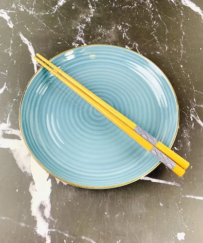 Miniatura 6 de Juego de palillos, de JapanBargain Brand, Azul / natural