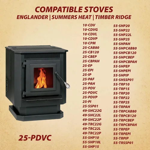 Miniatura 3 de Englander - Motor de ventilador de combustión, reemplazo directo, compatible con 25-PDVC 55-SHP10 25-PDV 25-PAH 25PDVC 55-SHP10L 55-SHP22 25-EP
