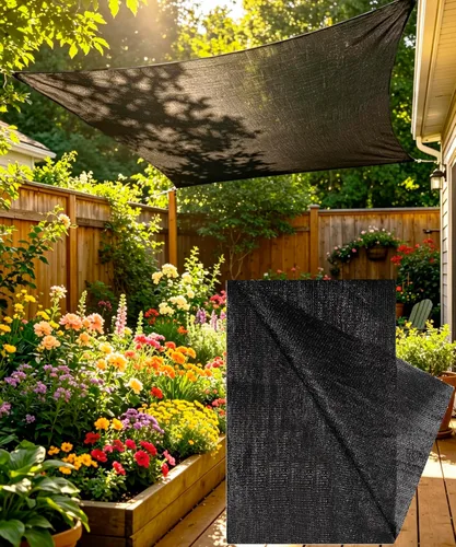 e.share Paño de sombra, 90 % a 95 % de protección solar UV, 3 pies x 6 pies, red de malla solar de tamaño personalizado para cubierta de plantas de