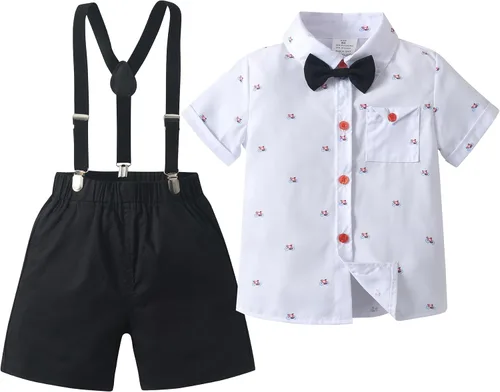 Miniatura 13 de Conjunto de traje de caballero para bebé niño