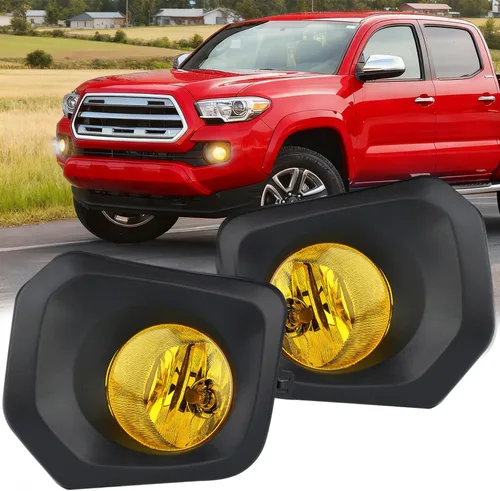 Miniatura 10 de Nilight Conjunto de luces antiniebla compatible con Toyota Tundra 2014, 2015, 2016, 2017, 2018, 2019, 2020 y 2021, lente transparente de repuesto