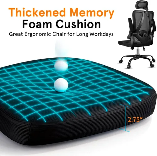 Miniatura 7 de Silla de oficina, silla de juegos, silla de escritorio, cómoda silla de computadora, silla ergonómica de oficina, silla de oficina de malla