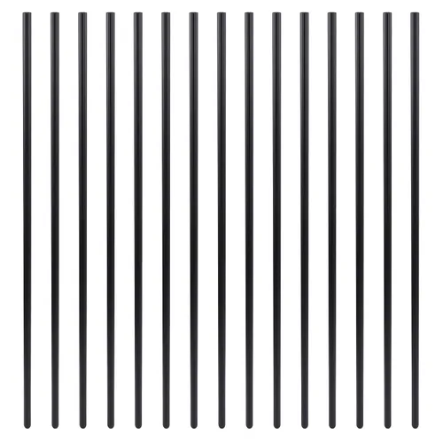 Miniatura 19 de Myard - Balaustres de aluminio de 32-1/4 pulgadas para muebles de barandilla de cubierta con tornillos para cerca de barandilla de montaje frontal