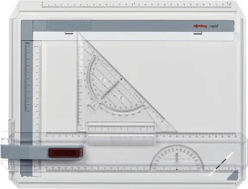 Miniatura 5 de rOtring Mesa de dibujo Tamaño A2 Gris/Blanco