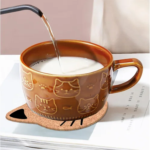 Miniatura 9 de Regalos para mujeres, tazas de café Kawaii con tapas, regalos de Navidad y cumpleaños para niñas, amigos, niños, hombres, esposa, mamá, abuela