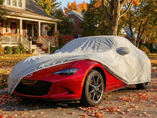 Miniatura 2 de CarsCover, fundas MX5 ultraprotectoras 5 capas para auto, ajustables, para Mazda Miata