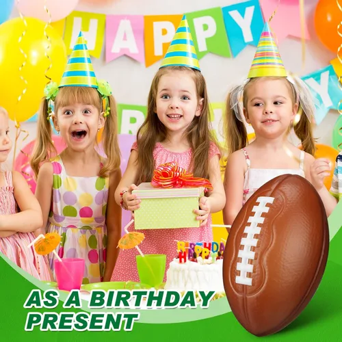 Miniatura 6 de Jerify Paquete de 6 pelotas de fútbol de espuma para niños de 6.7 pulgadas, pequeña pelota deportiva a granel, regalo para niños pequeños, niños