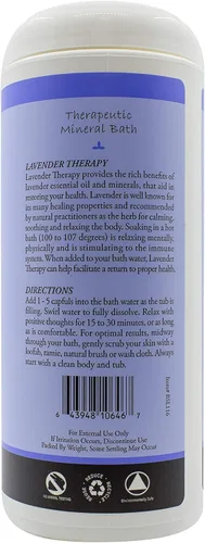 Miniatura 4 de Plantlife Sales de baño de terapia de lavanda, sales de baño naturales de aromaterapia directamente de la planta, equilibrar, calmar y liberar