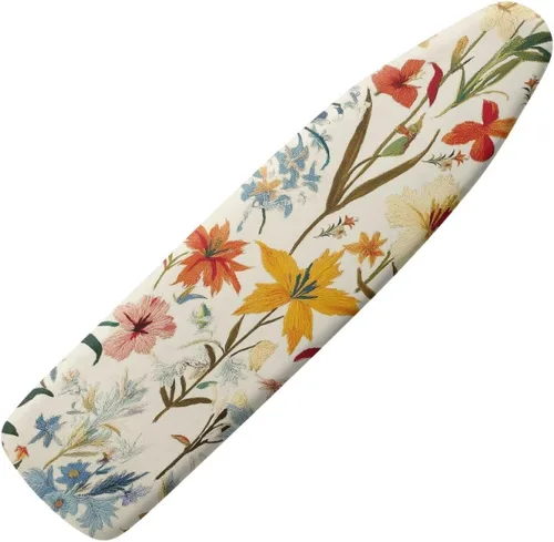 Miniatura 43 de Funda para tabla de planchar con diseño de estrella de mar de playa, resistente a los abrasadores, extra ancha, cubierta para tabla de planchar