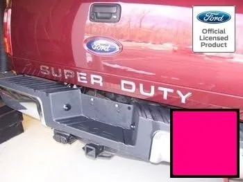 Miniatura 3 de 2008-2016 Insertos de letras para portón trasero (calcomanías delgadas) de reemplazo para Ford F250 F350 F450 Super Duty (2008-2016) Bandera
