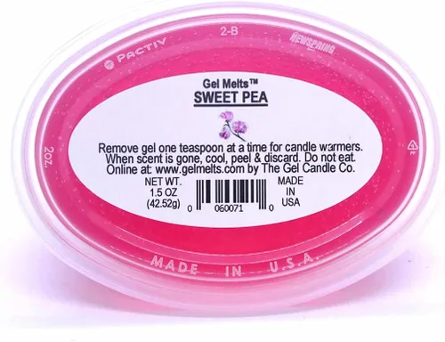 Miniatura 4 de Peel, MELT and Enjoy - Paquete de 3 unidades de gel para calentar y quemadores con aroma a guisantes
