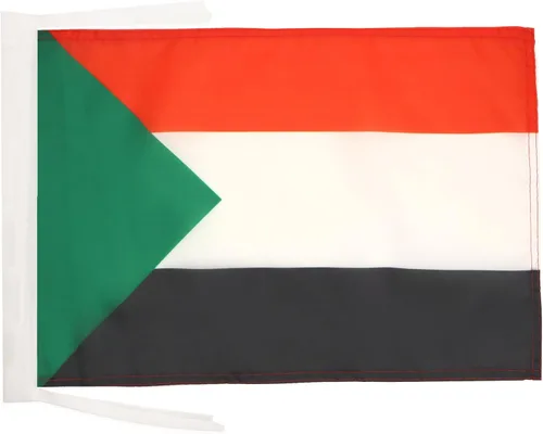 Miniatura 1092 de Bandera de México AZ FLAG, 45.7 x 30.5 cm, con cordones - Pequeñas banderas mexicanas de 30 x 45 cm - Bandera de 45.7 x 30.5 cm