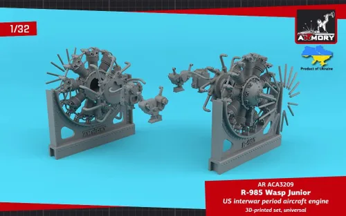 Miniatura 2 de Armory ACA3209-1/32 - R-985 Wasp Junior Aircraft Engine
