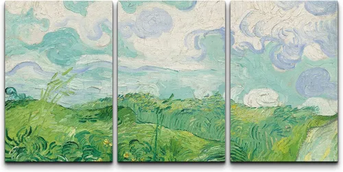 Miniatura 178 de Lienzo decorativo para pared - cuadro con estampado Giclée para decoración del hogar Noche estrellada sobre el Ródano