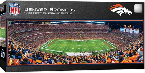 Miniatura 28 de Obras maestras NFL Estadio rompecabezas panorámica, 1000-Piece