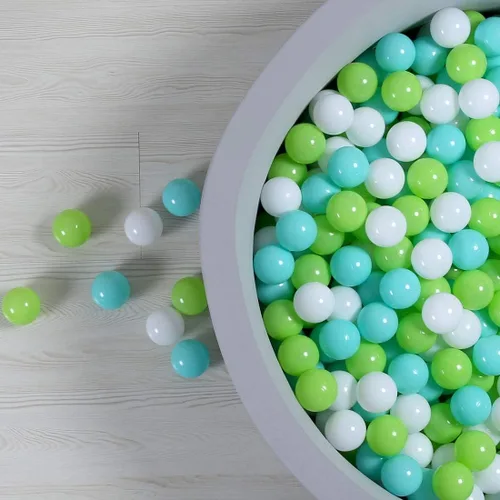 Miniatura 24 de GOGOSO Pelotas de juego de bolas de plástico para bebés, niños y niñas, decoración de casa de juegos, piscina, diversión sin ftalatos, sin BPA, Un