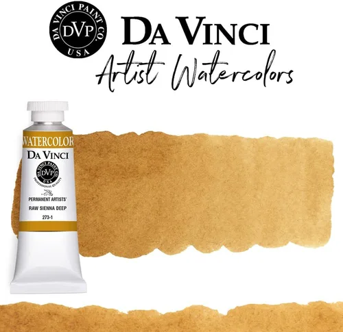 Miniatura 161 de DA VINCI PAINTS Pintura Acuarela Profesional para Artistas, Alizarin Crimson (Quinacridone), 37ml Índigo