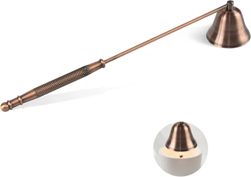 Miniatura 8 de Extintor de velas con mango largo, accesorio para apagador de velas con mecha de metal con mango largo para velas perfumadas, velas de aromaterapia