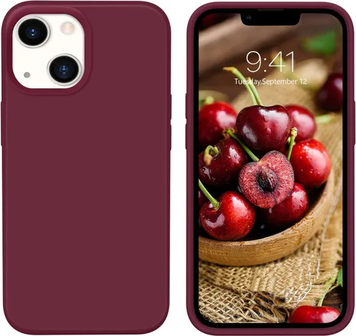 Miniatura 96 de GUAGUA Funda compatible con iPhone 17 Pro Max de 6.9 pulgadas, silicona líquida, goma de gel suave, delgada, forro de microfibra delgada