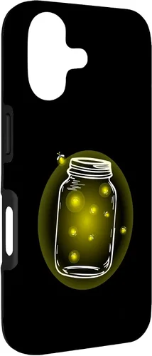 Miniatura 3 de Adorable Mason Jar Fireflies Lightning Bugs Beetle Fly Case for iPhone 17