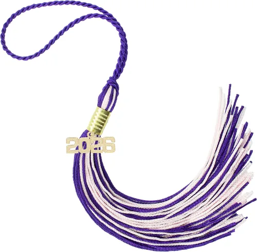 Miniatura 541 de Borla de graduación Aqua 2022, todos los colores escolares disponibles, fabricada en Estados Unidos