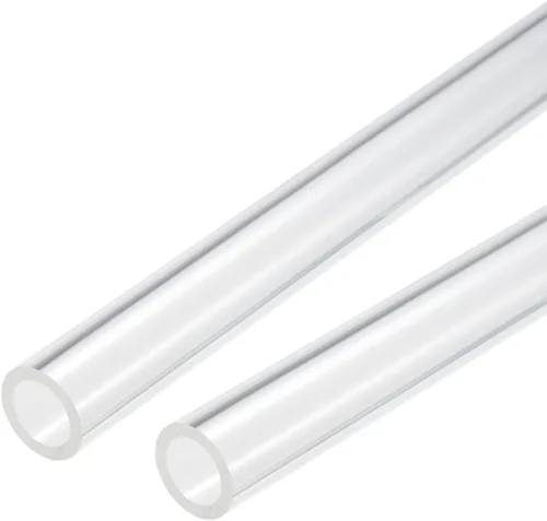 Miniatura 30 de MECCANIXITY Tubo acrílico transparente rígido redondo tubo 0.472 in (1/2") ID 15mm (0.6") OD 10" para lámparas y linternas, sistema de refrigeración