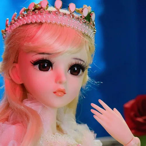 Miniatura 5 de 1/3 BJD Doll 60cm - 24" Princess Anastasia SD Ball articulado muñecas, cuerpo de muñeca personalizado con conjunto de ropa