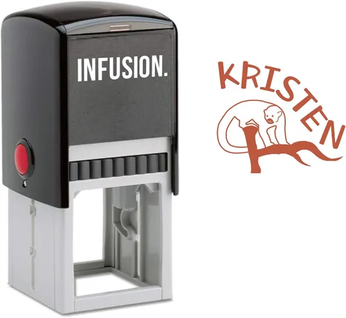 Miniatura 4 de Infusion Sello con nombre de niño autoentintado para niños (Bee Great)
