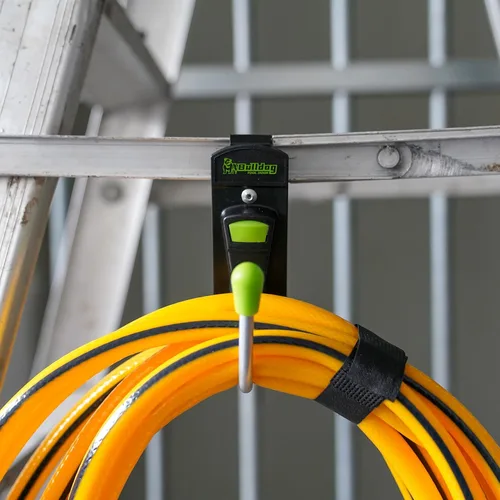 Miniatura 6 de KUNN Funda para herramientas eléctricas sin cable / Funda para taladro con gancho único con clip metálico para una fácil sujeción 3 ganchos