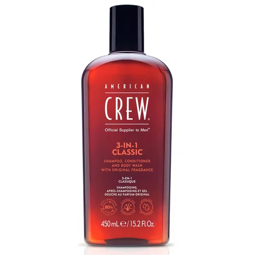 Miniatura 17 de American Crew Champú, acondicionador y gel de baño para hombres, 3 en 1, 3.3 onzas líquidas