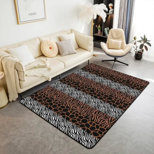 Miniatura 21 de jejeloiu Groovy Flower Area Rug 5x7 Polyester Retro Floral Boho Living Room Rugs 70S Hippie Groovy Flowers Bohemian Decor Carpet Psychedelic Floral