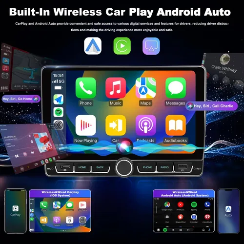 Miniatura 3 de Radio de coche 4+64G para Ford F150 F-150 2009 2010 2011 2012 2013 2014, pantalla táctil IPS CarPlay inalámbrica y Android Auto Stereo, 5G WiFi