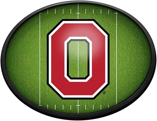 Miniatura 206 de The Fan-Brand NCAA Alabama Crimson Tide: Letrero de pared ovalado con luz – Decoración de fútbol, baloncesto, béisbol y deportes universitarios