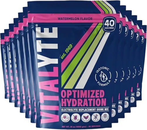 Miniatura 15 de Vitalyte Mezcla de bebida en polvo de electrolitos, mezcla de hidratación de electrolitos isotónicos, paquete a granel