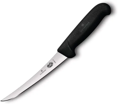 Miniatura 2 de Victorinox Fibrox - Cuchillo para deshuesar curvo, hoja flexible, 6 pulgadas, color negro