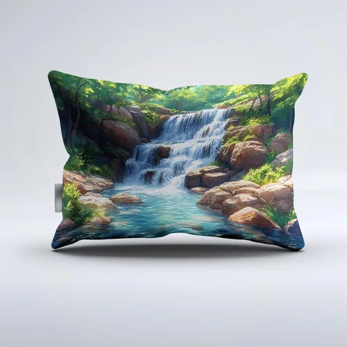 Miniatura 3 de REALIN Waterfalls Woods Duvet Cover Set Wonderland Forest Fantasy Woods Bedding Girl Boy Kids Bed Sets 2/3/4PCS Quilt Covers/Sheets/Pillow