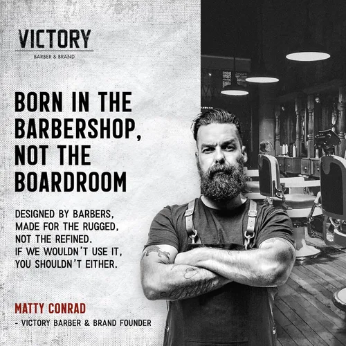 Miniatura 5 de Victory Barber & Brand Polvo de textura de grano para hombre, polvo para el cabello de peluquería fabricado en los Estados Unidos Polvo de peinado